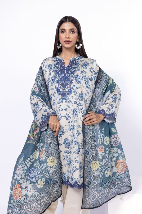 3Pc Khaddi Original Slub Khaddar