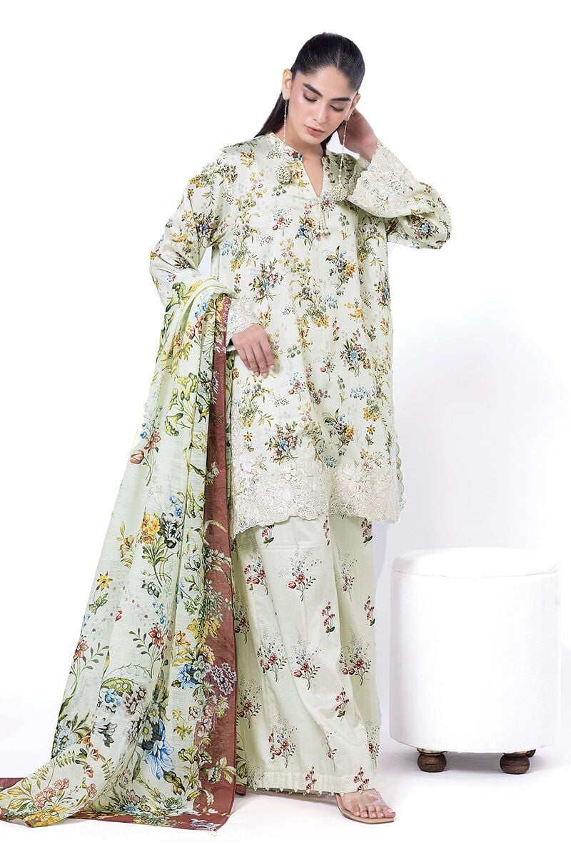 3Pc Khaddi Original Slub Khaddar