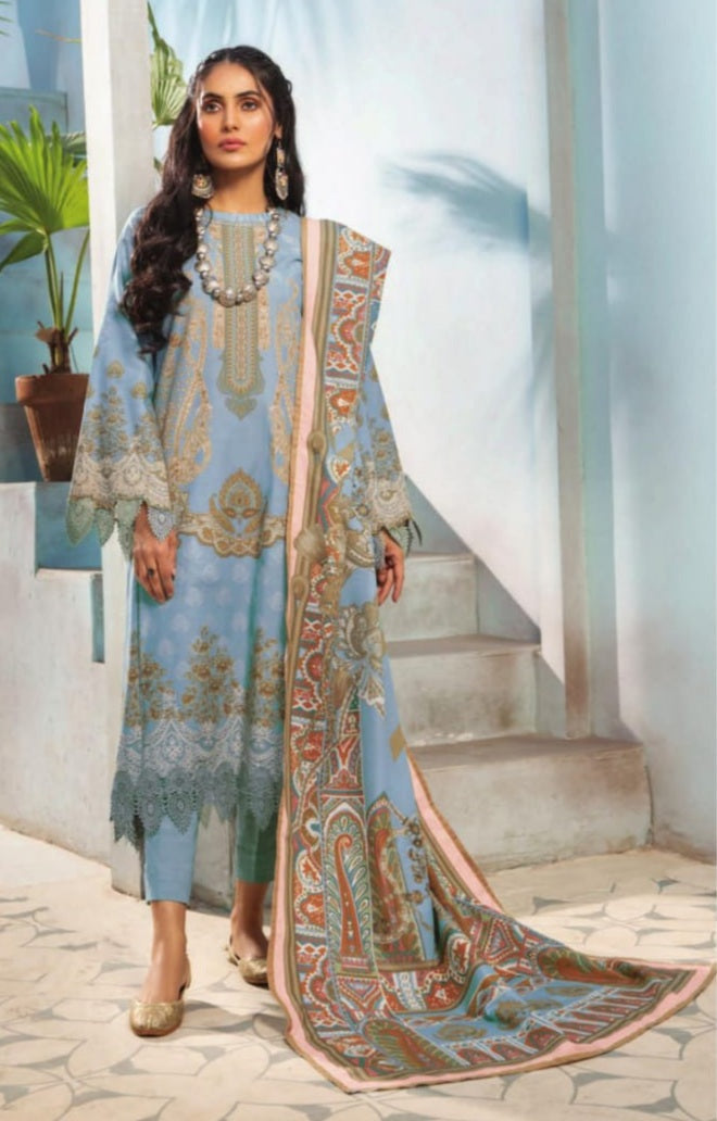 3Pc Mausummery Original  Khaddar