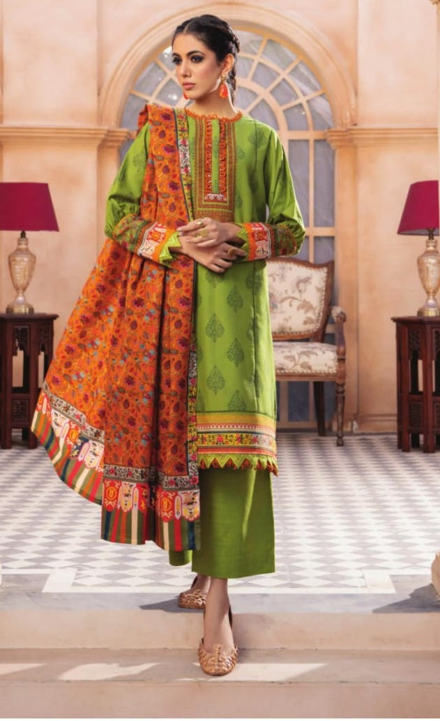 3Pc Mausummery Original  Khaddar (Copy)