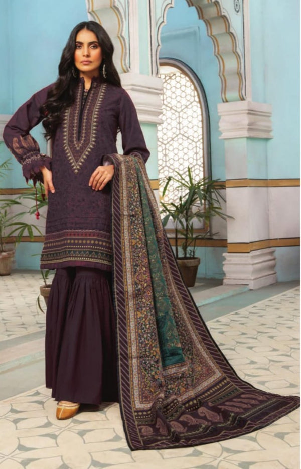 3Pc Mausummery Original  Khaddar