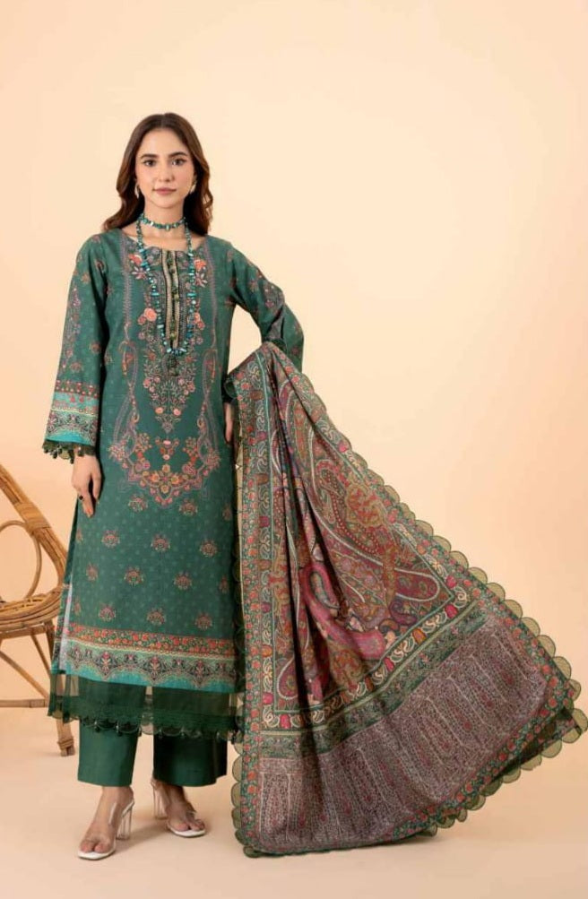 3Pc Mausummery Original  Khaddar