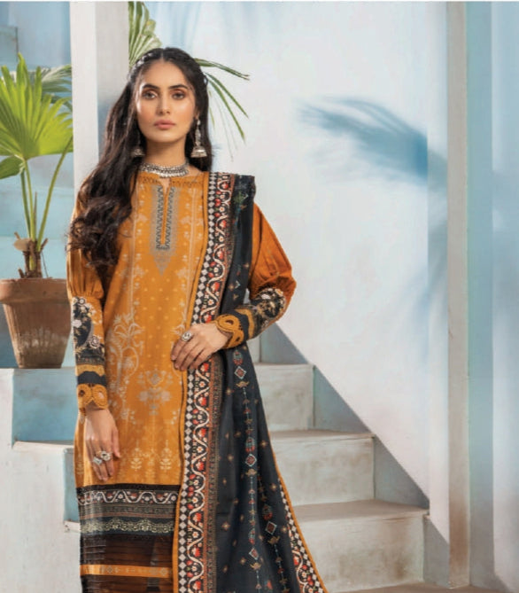 3Pc Mausummery Original  Khaddar